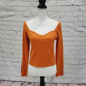 Juniors' Long Sleeve Top